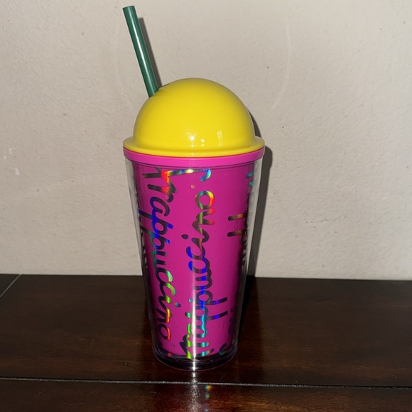 PINK 🩷 & YELLOW 💛 STARBUCKS CUP! - Picture 2 of 7